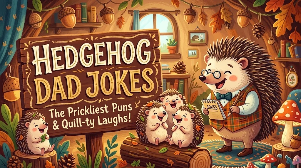 Hedgehog Dad Jokes