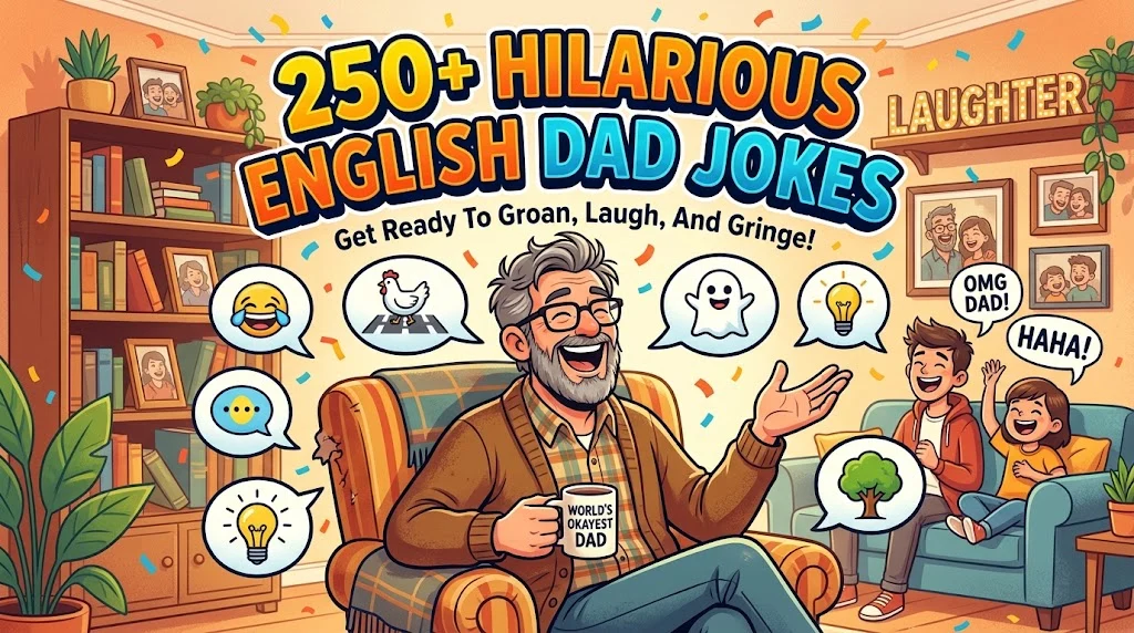 Hilarious English Dad Jokes