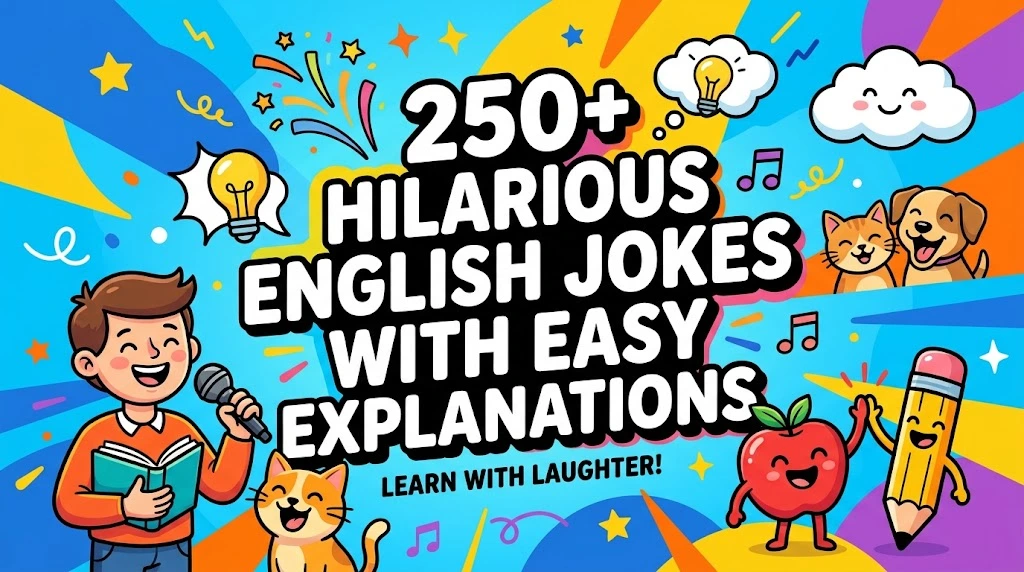 Hilarious English Jokes with Easy Explanations