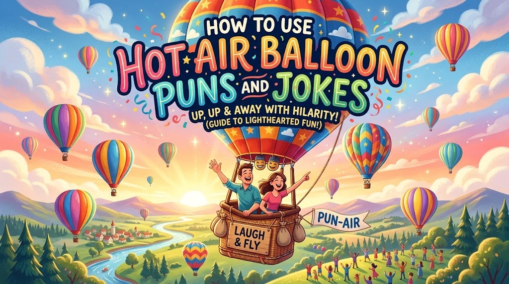 How to Use Hot Air Balloon Puns and Jokes