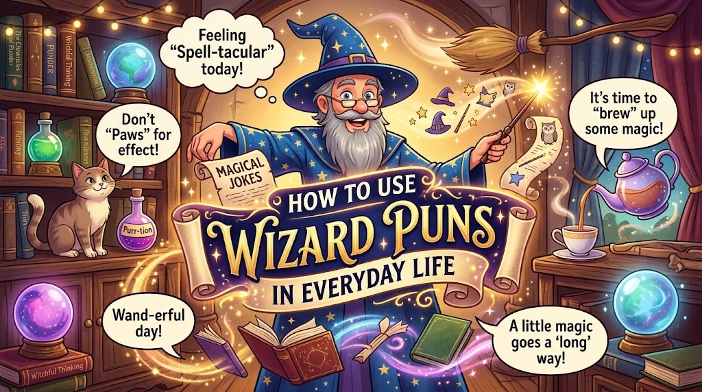 How to Use Wizard Puns in Everyday Life