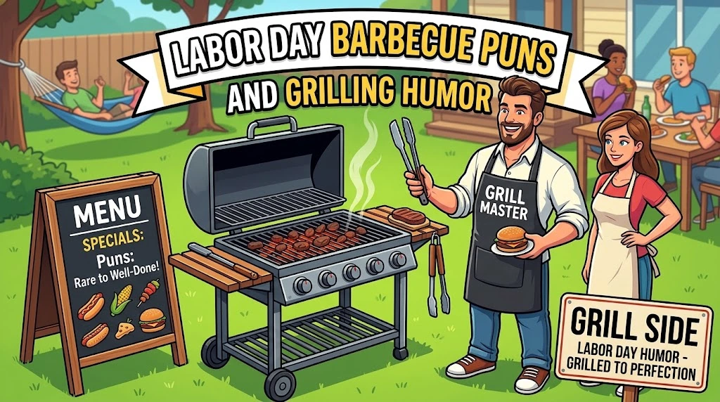 Labor Day Barbecue Puns and Grilling Humor