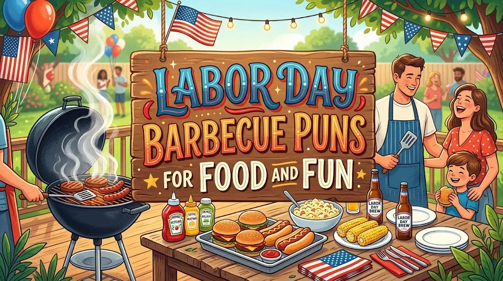 Labor Day Barbecue Puns for Food and Fun