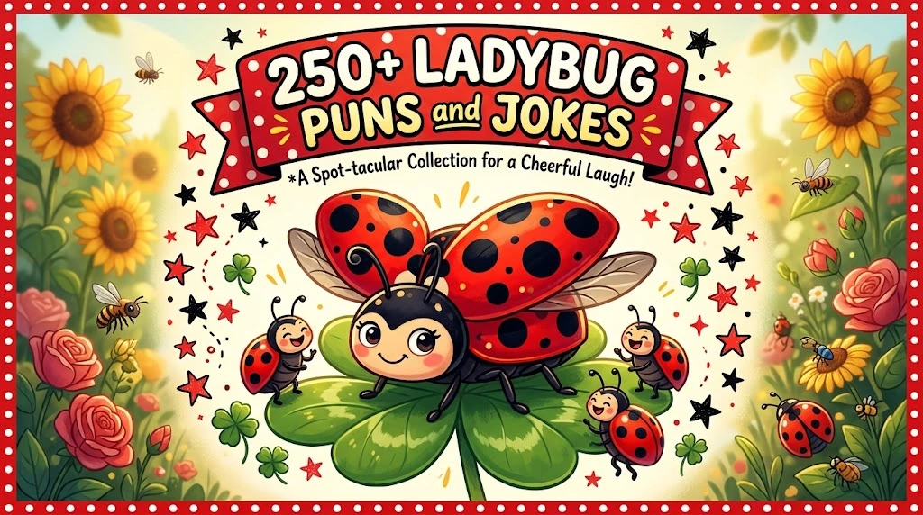 250+ Ladybug Puns and Jokes