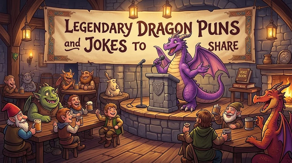 Legendary Dragon Puns and Jokes to Share