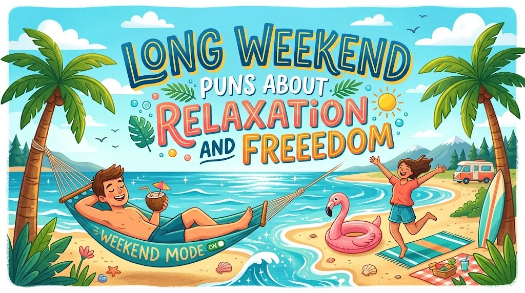 Long Weekend Puns About Relaxation and Freedom