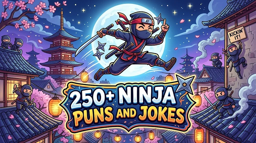 Ninja Puns and Jokes