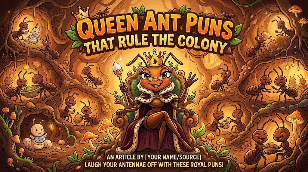 Queen Ant Puns That Rule the Colony