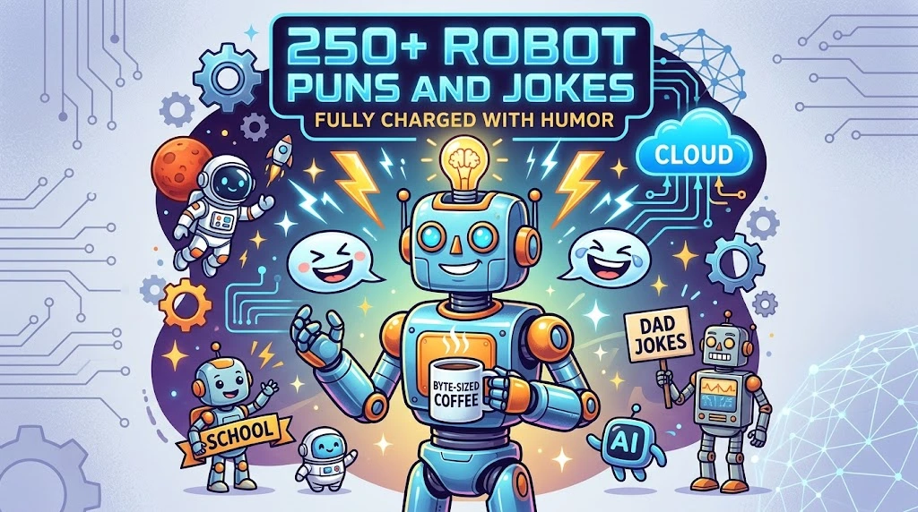 Robot Puns and Jokes