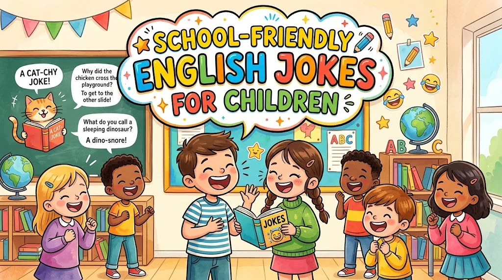 School-Friendly English Jokes for Children