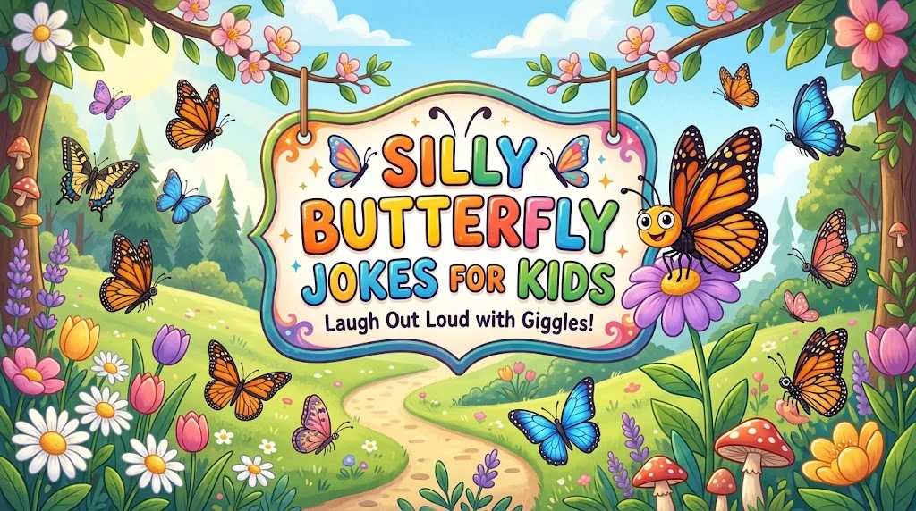 Silly Butterfly Jokes for Kids