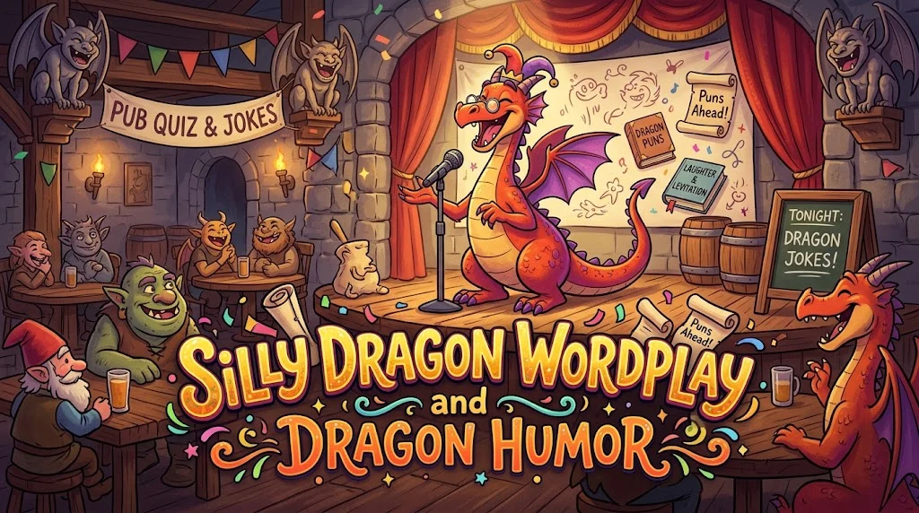 Silly Dragon Wordplay and Dragon Humor
