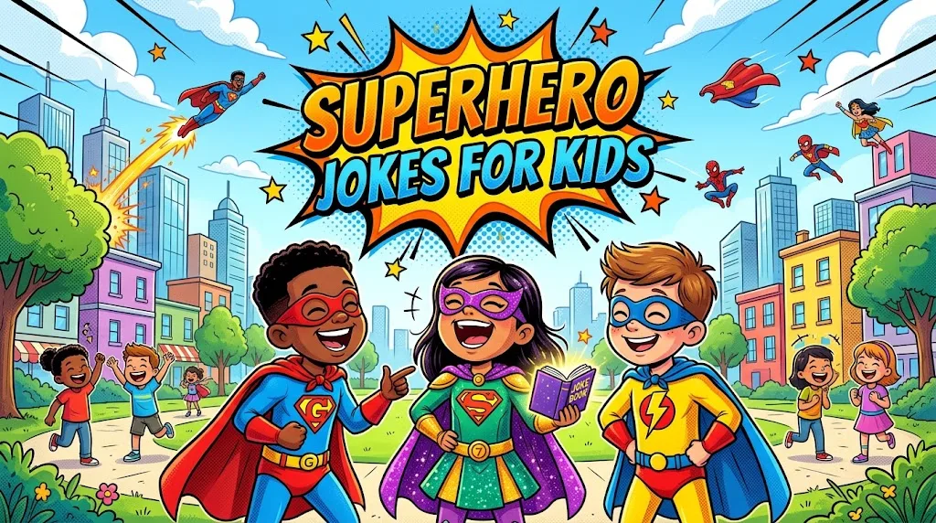 Superhero Jokes for Kids