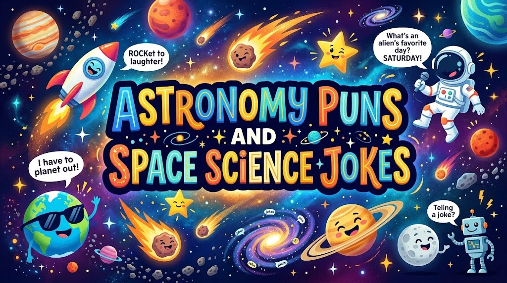 Astronomy Puns and Space Science Jokes